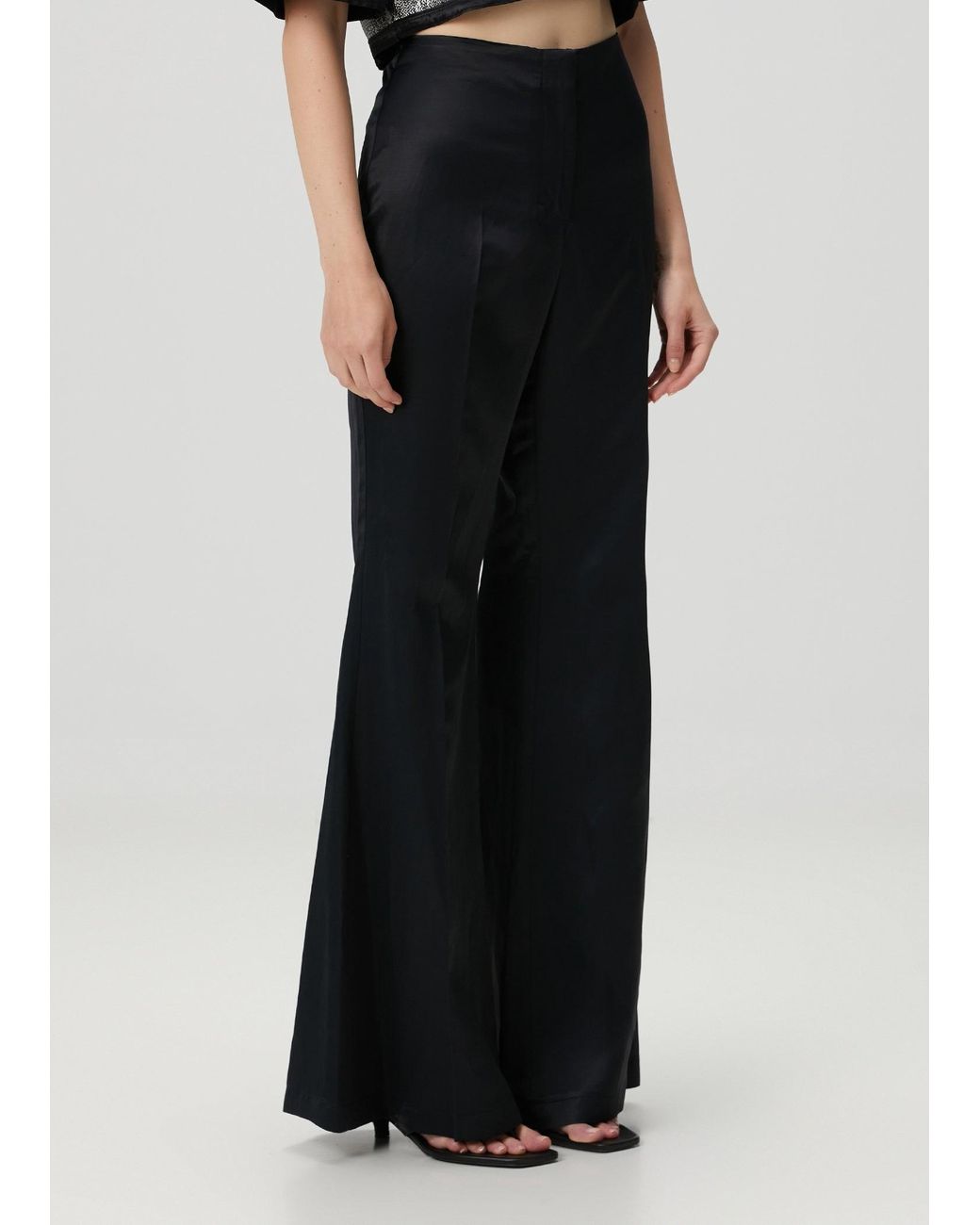 Pcfg Blue Shiny Woven Pant
