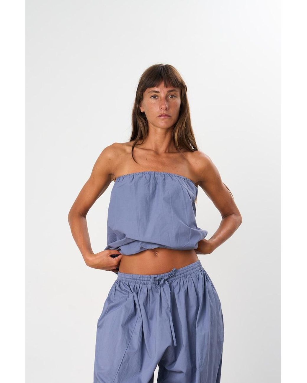 Par & Escala Blue Ina Top