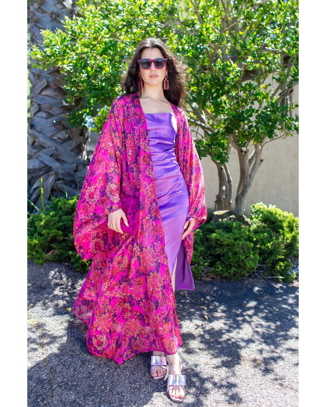 Jennafer Grace Red Orleans Kimono