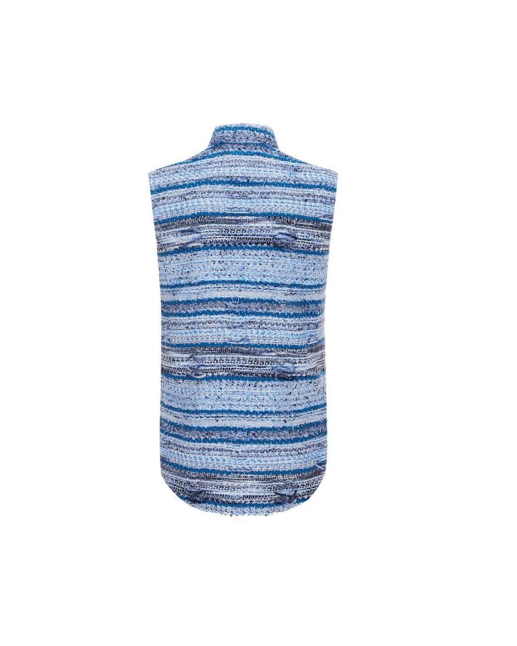 RUE AGTHONIS Blue Noce Top