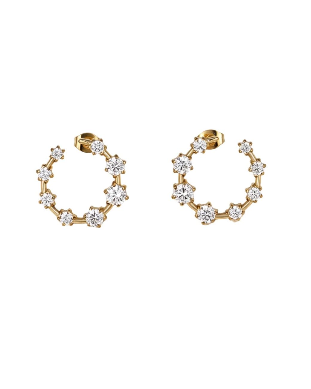 Onewildone Metallic Best Case Scenario Earrings