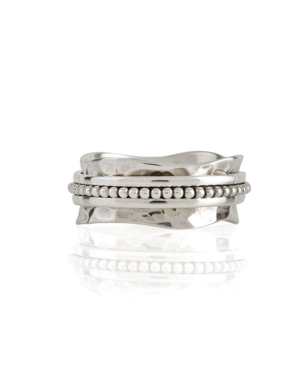 Charlotte's Web Jewellery White Aura Halo Spinning Ring