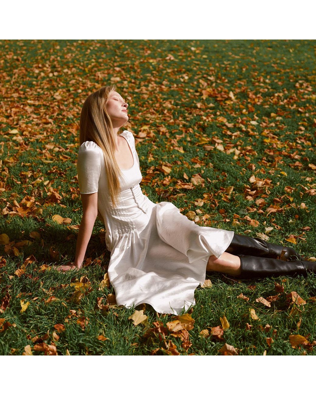 Lor Rein White Rina Dress
