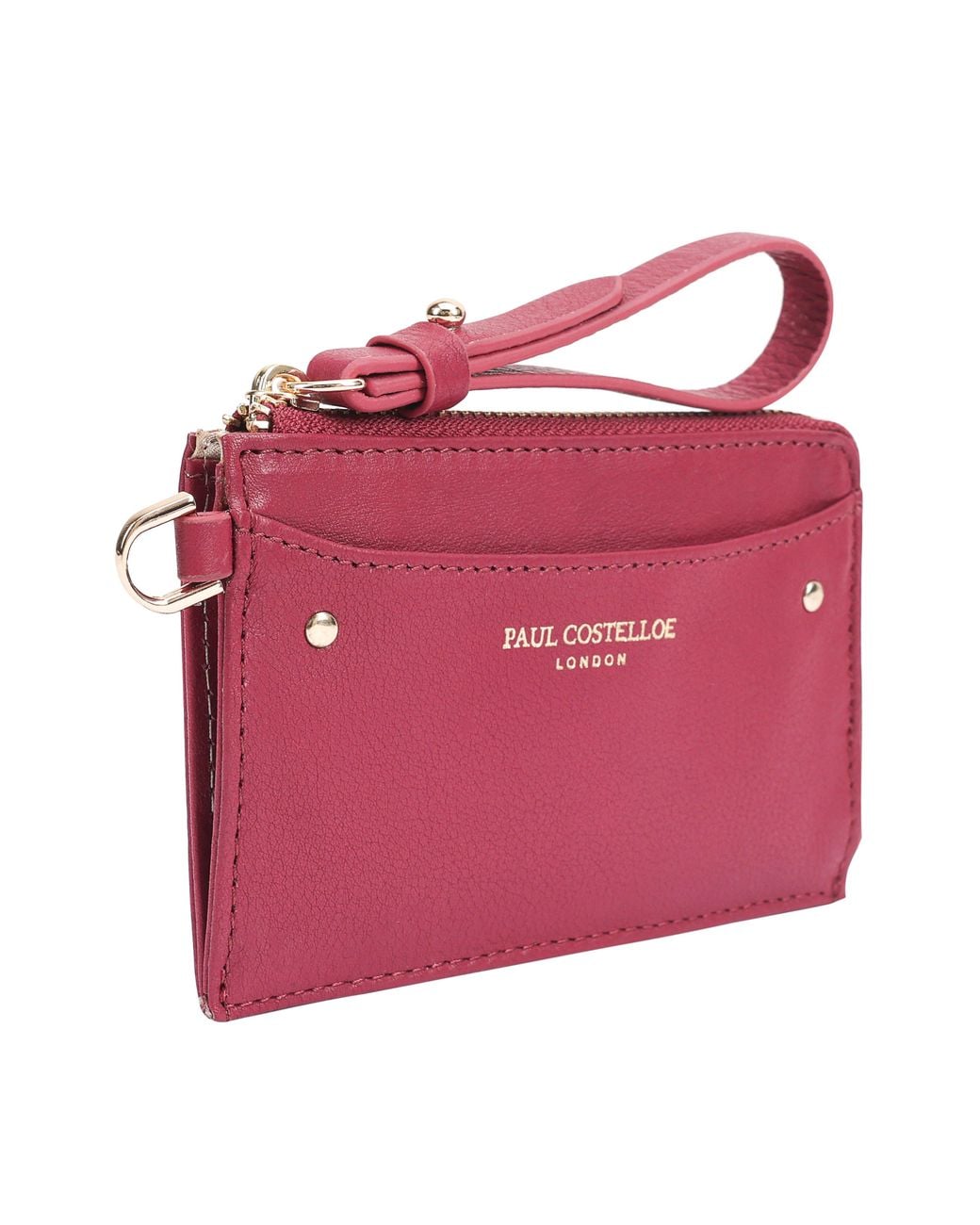 Paul Costelloe Pink Zyrah Leather Purse