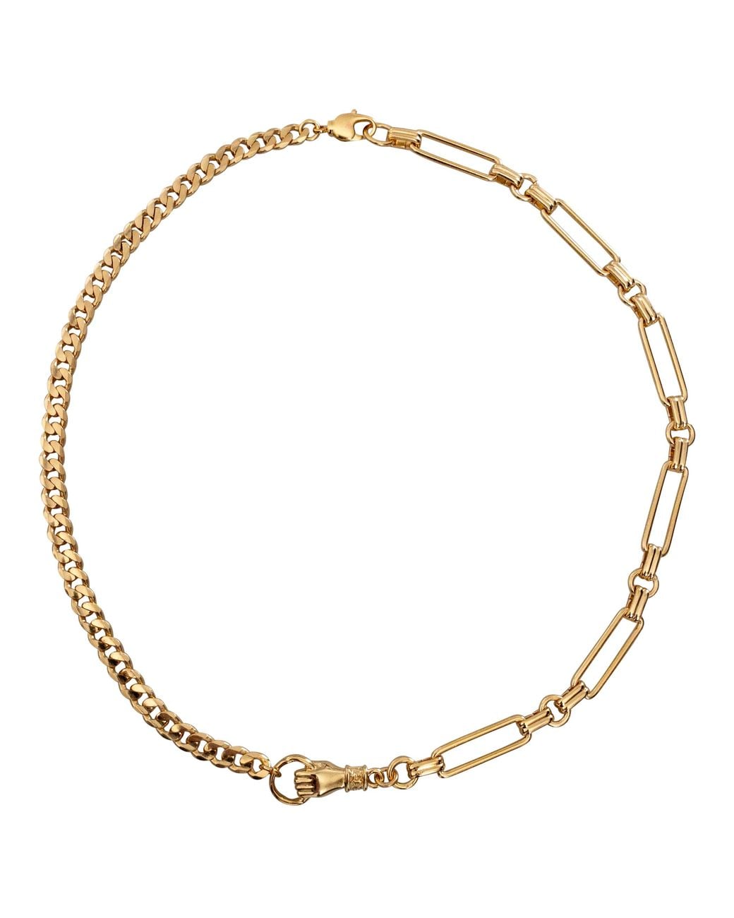 IN CAUDA VENENUM Metallic Briarée Necklace
