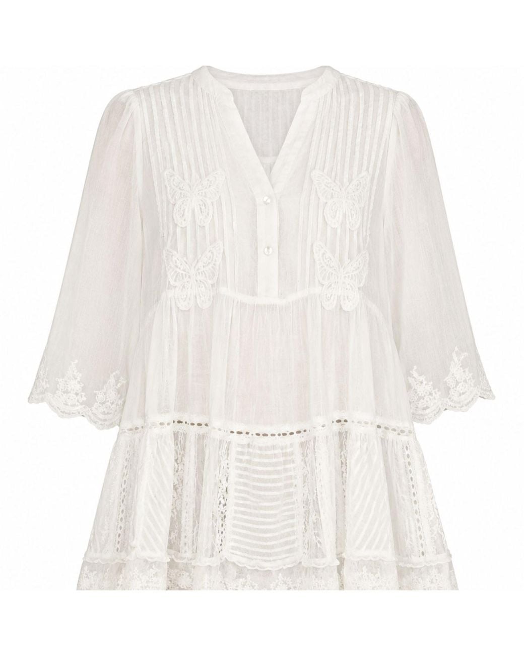 Muche Et Muchette White Kalli Tunic