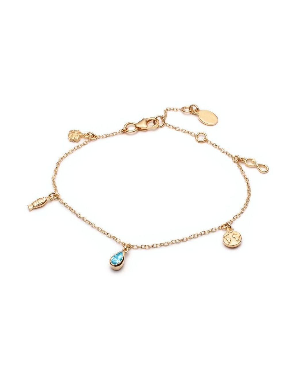 With Love Darling Metallic Planet Bracelet