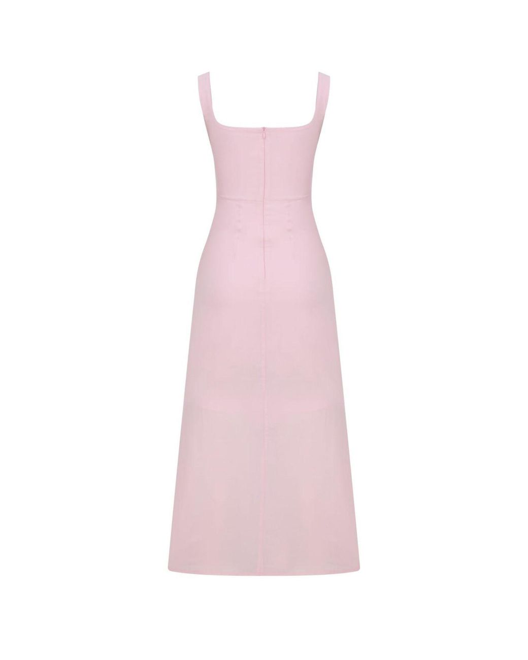 Thisisu Collection Pink Audrey Midi Dress