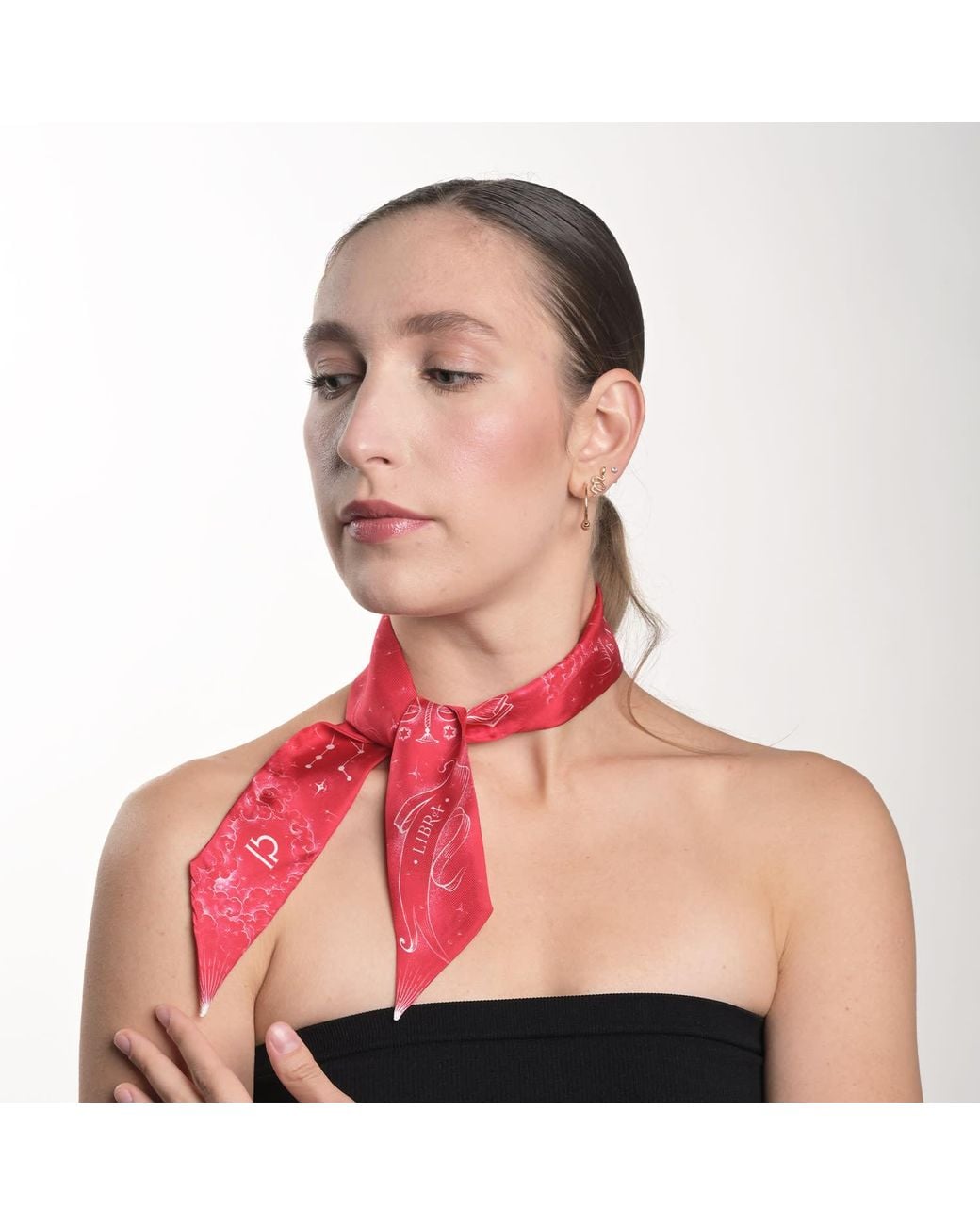 Silk&Soul Red Libra Zodiac Twilly