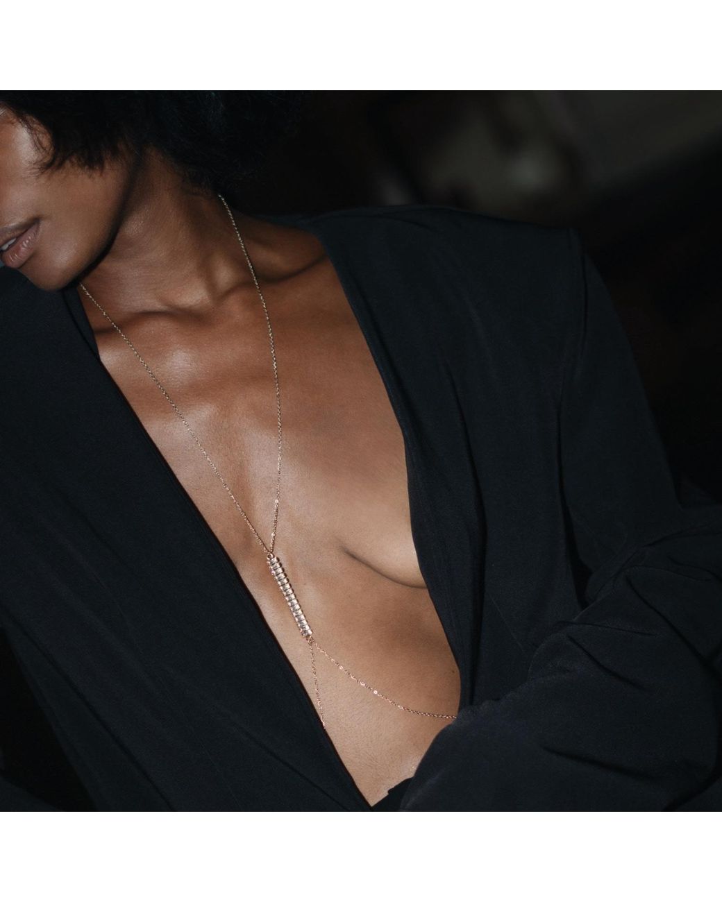 Studio Baloge Metallic Axis Body Chain