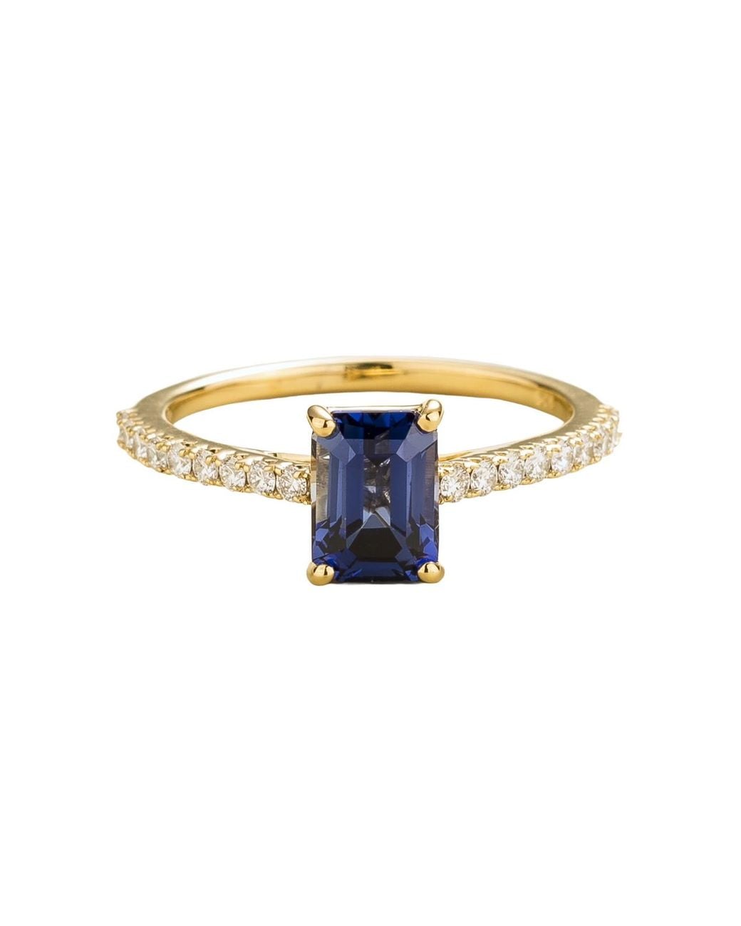 Juvetti Blue Chelle Ring Royal Sapphire & Diamond