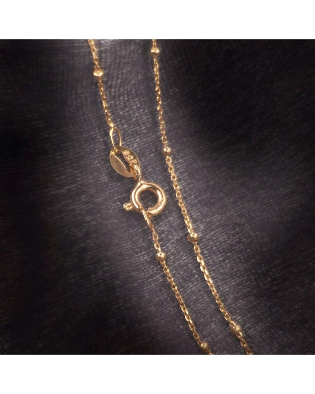 The Jewellery Store London Metallic Fine Satellite Chain