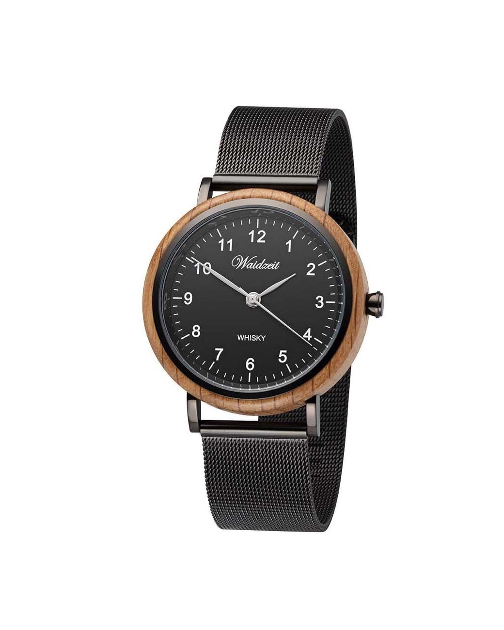 Waidzeit Black Whisky Mesh for men