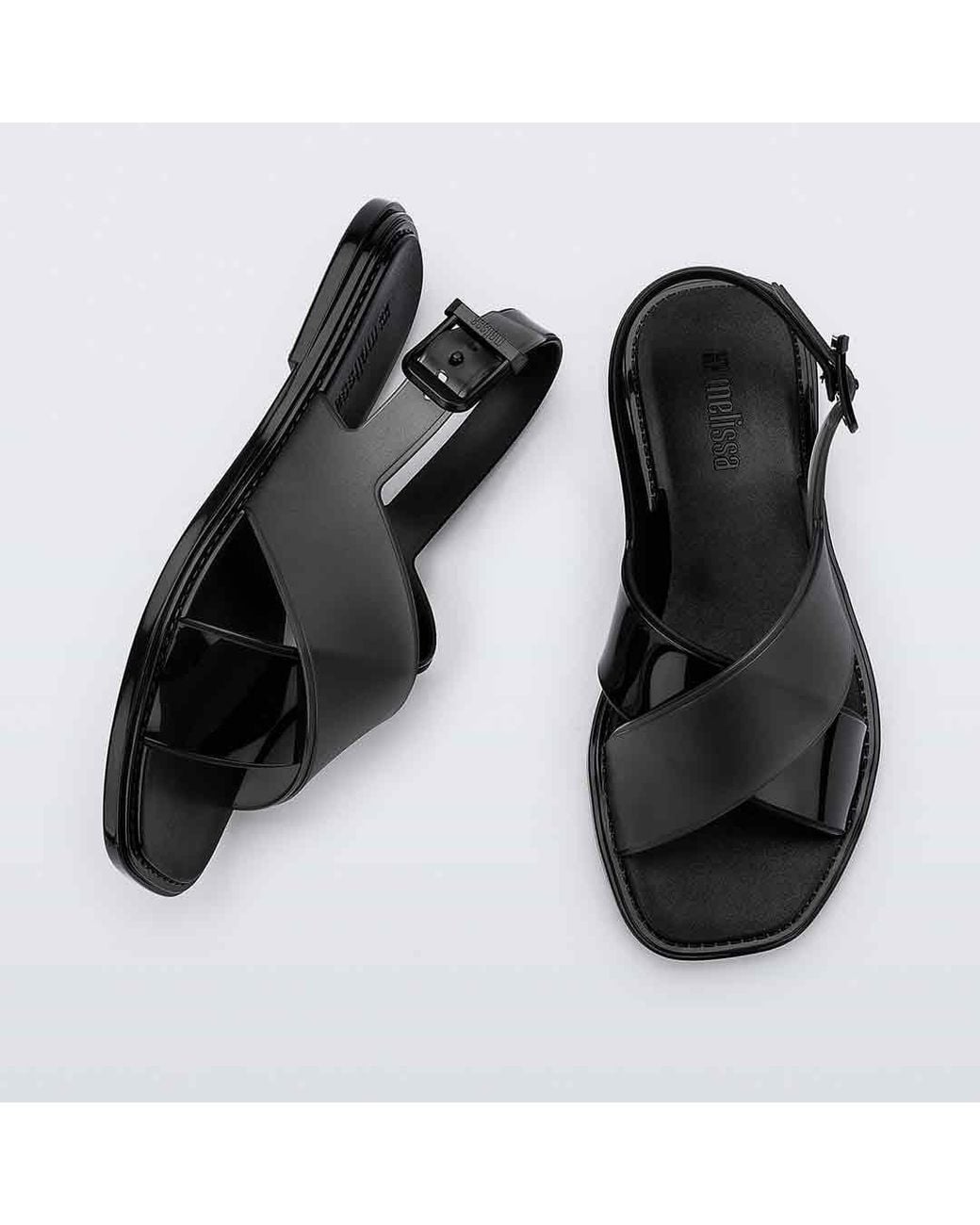 Melissa Black Cleo Sandal
