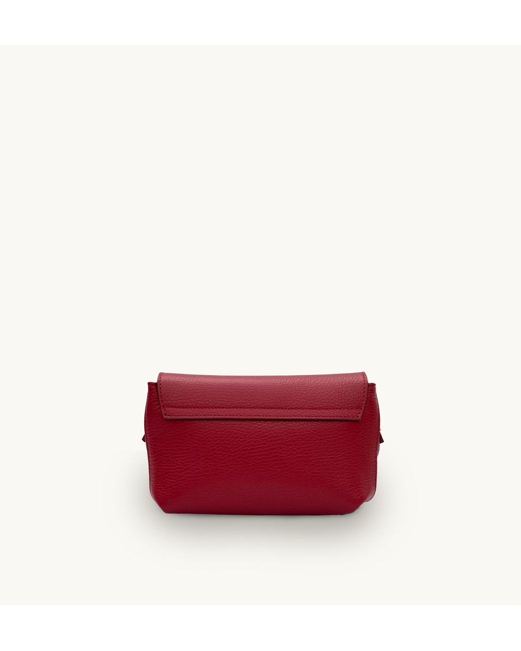 Apatchy London Red The Maisie Mini Leather Bag
