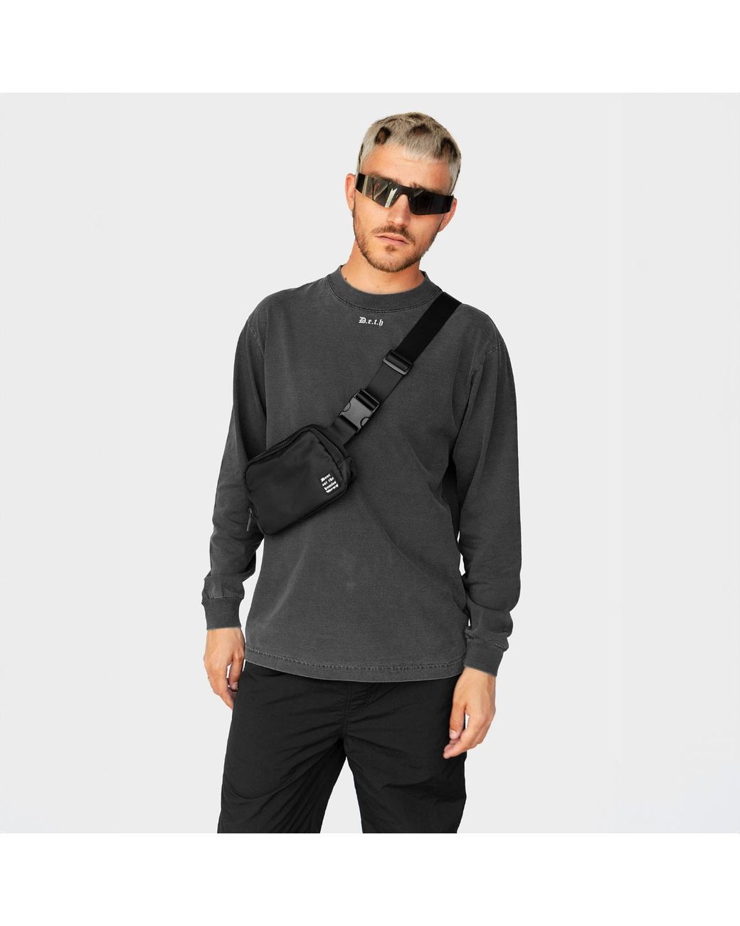 Dont Eat the Homies Gray Deth Long Sleeve for men