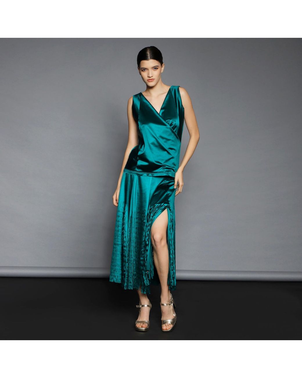 Silvia Serban Green Reversible & Top