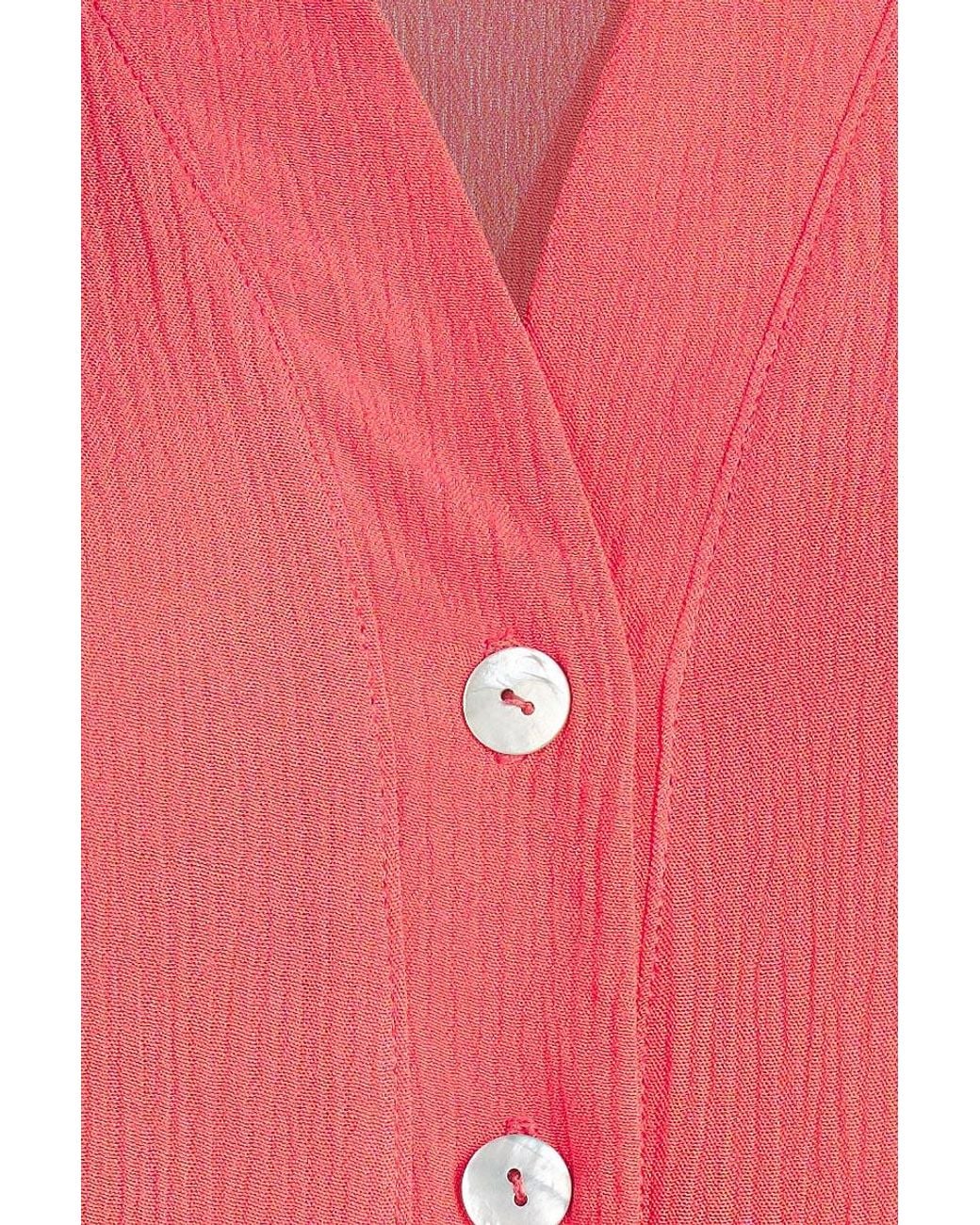 Conquista Pink Short Sleeve Blouse