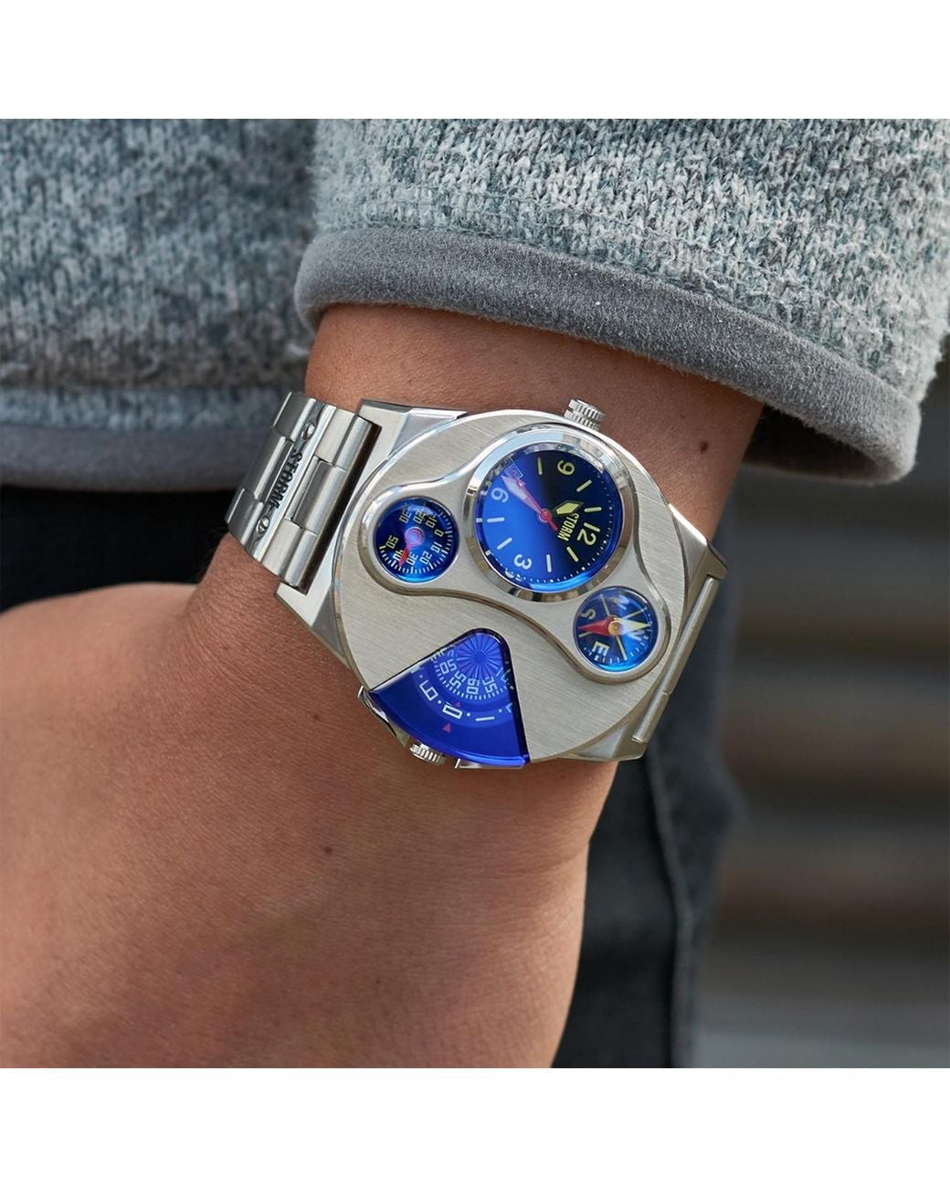 Storm Metallic Navigator Lazer for men