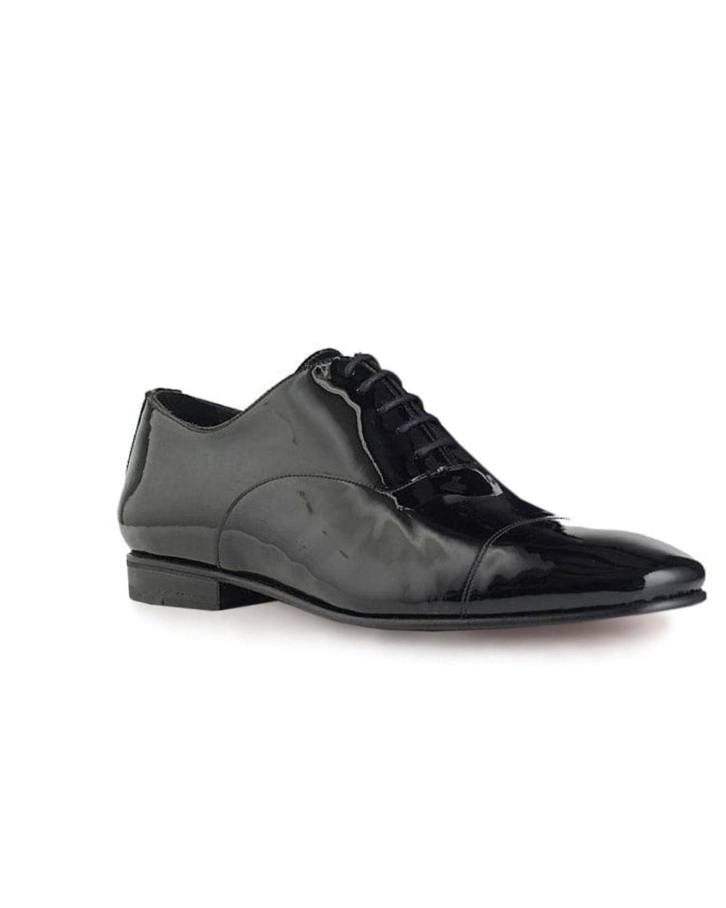 Mariano Shoes Black Santorum Oxford for men