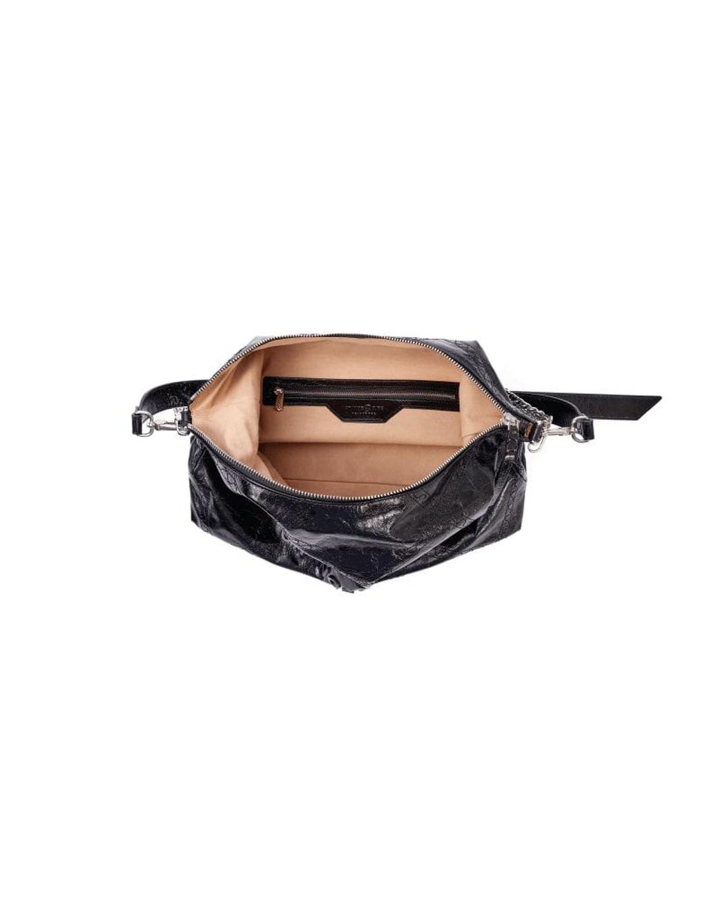 Orange Cube Black Metropolitan Crossbody Bag