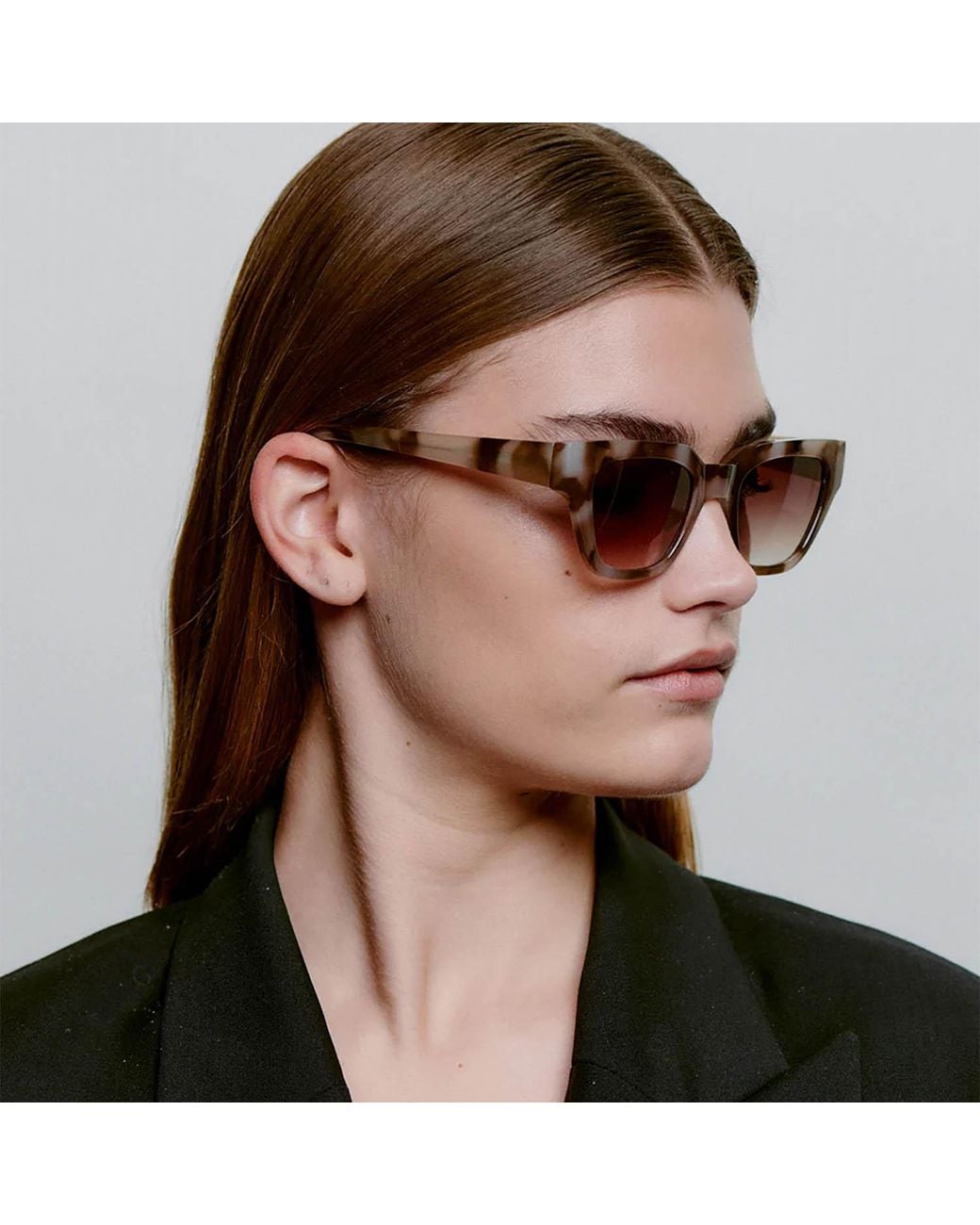 A.Kjærbede Brown Kaws Sunglasses Cookie Dough