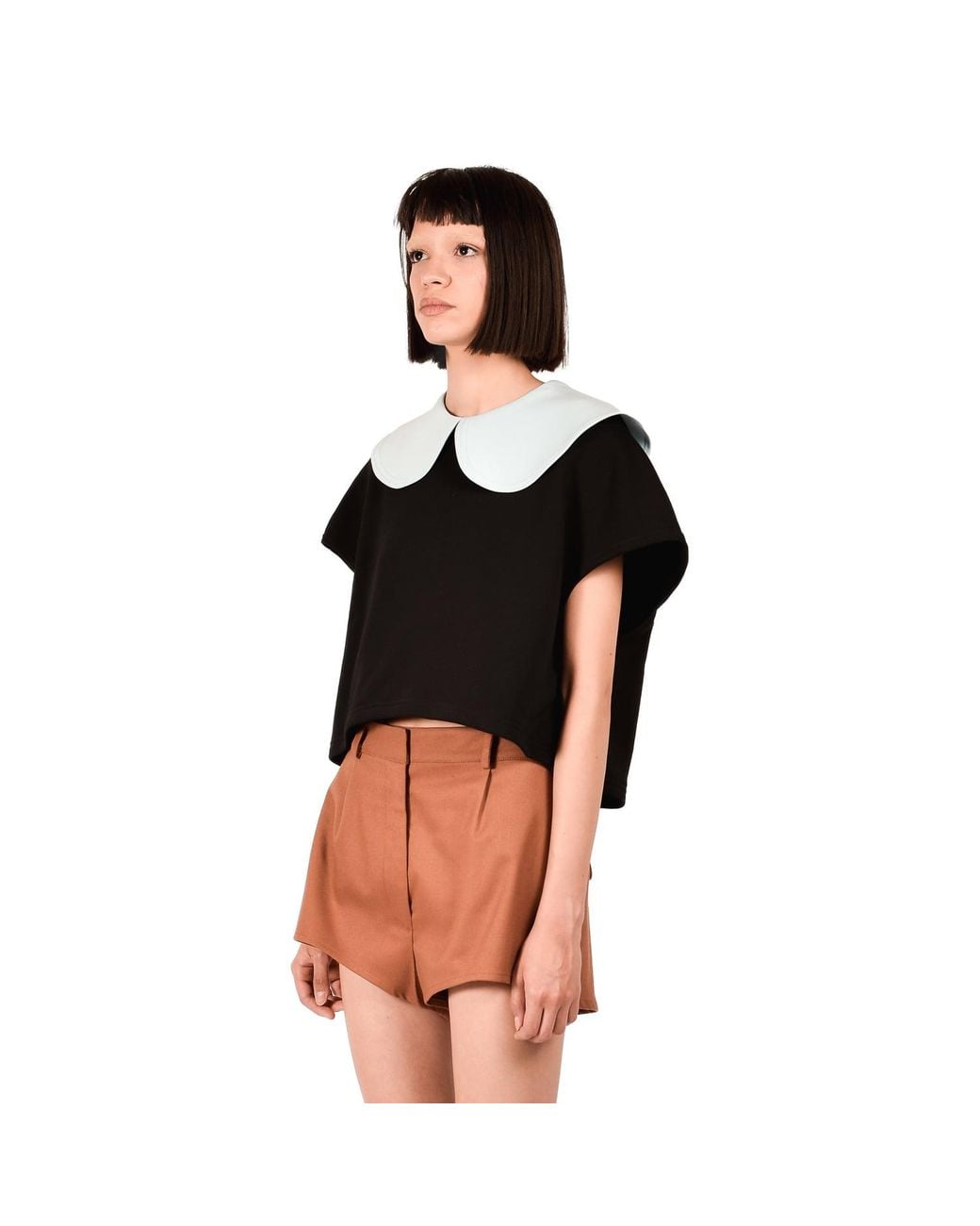 Ioana Ciolacu Black Orchid Top