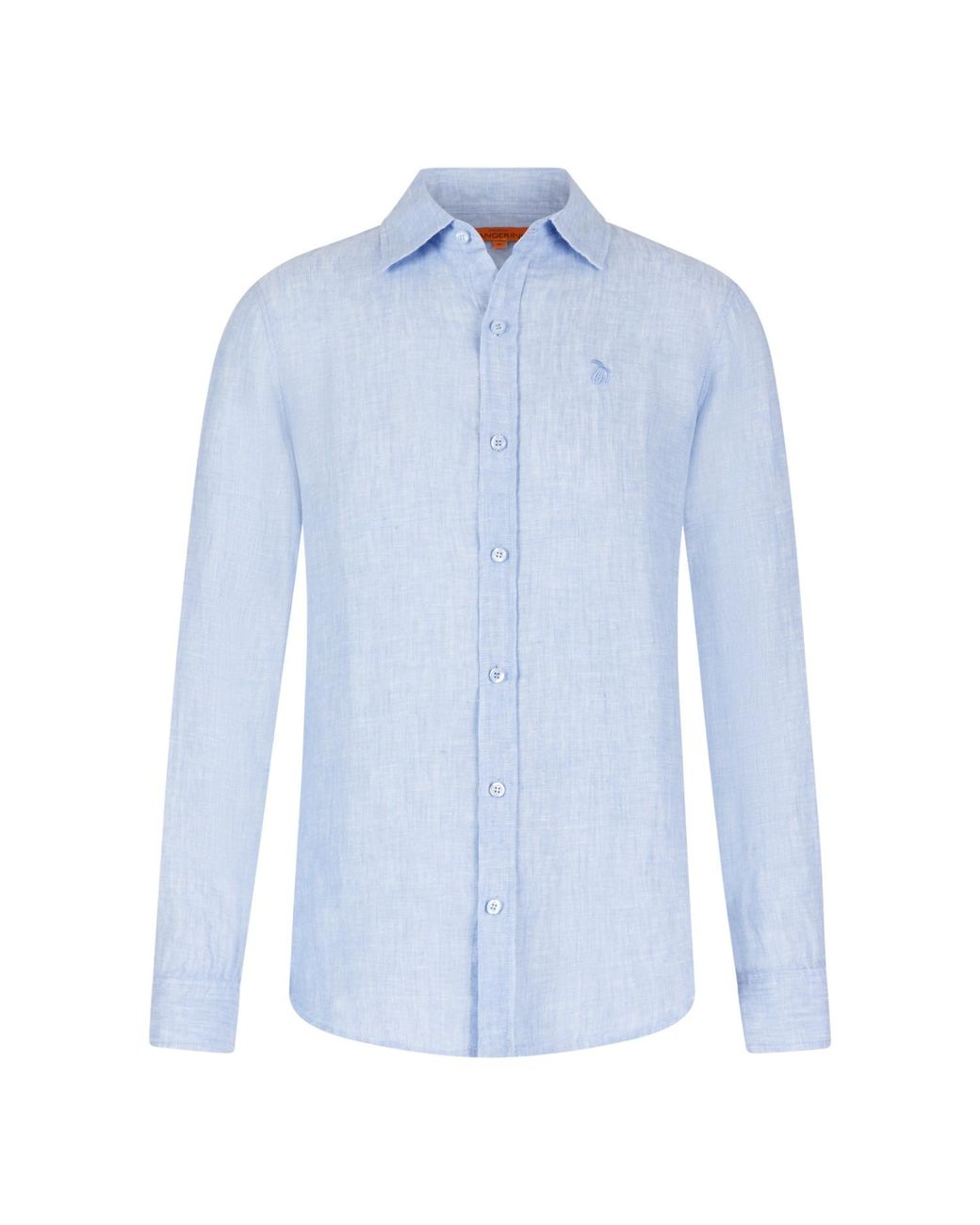 Maison Tangerine Blue Sea Linen Shirt For for men