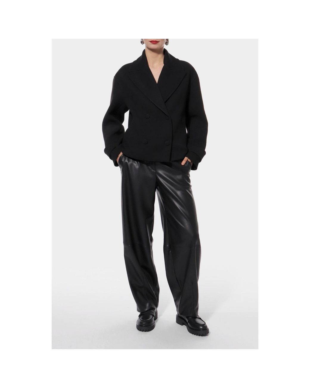 Aggi AGGI by HALEWSKI Lorena Jacket in Black | Lyst