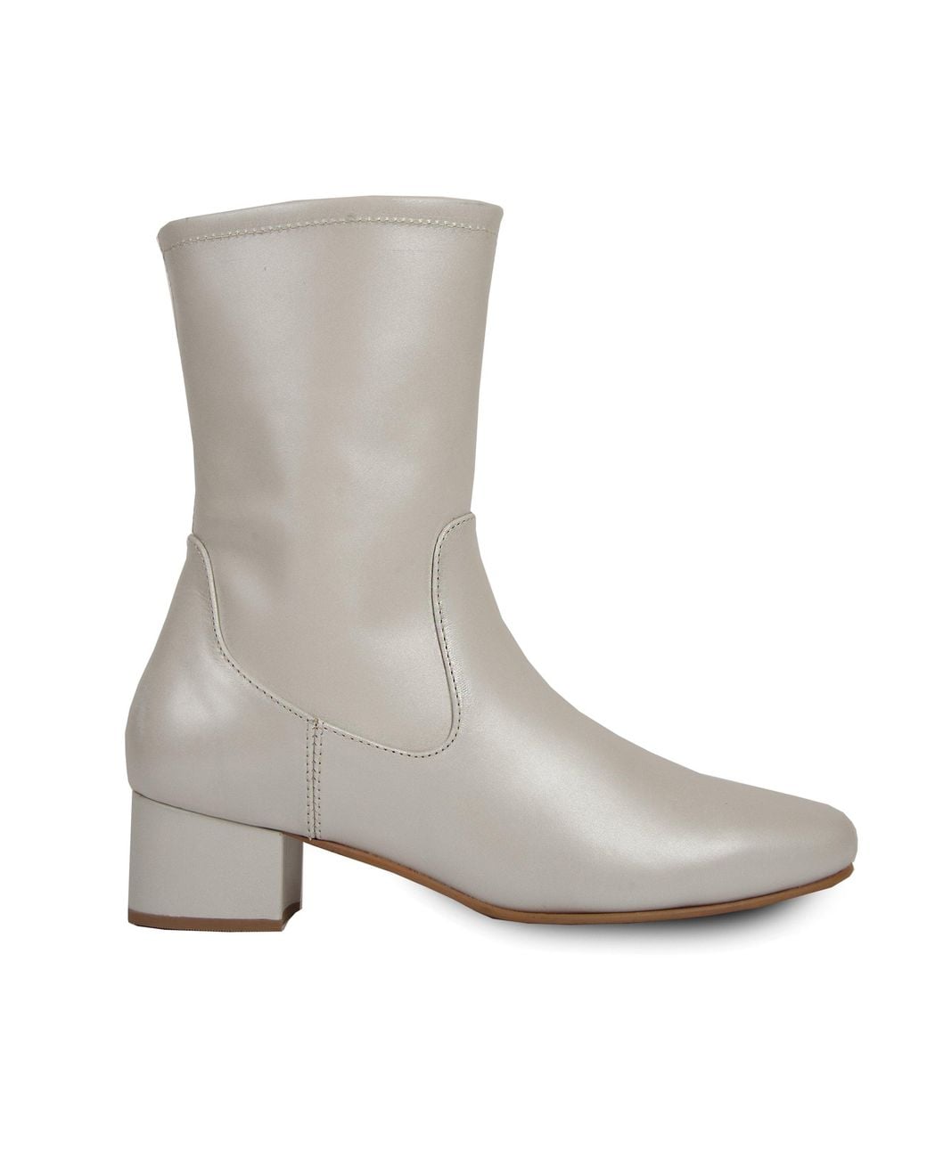 Urbnkicks Gray Studio Fifty-Four Pearl High Heel Boot