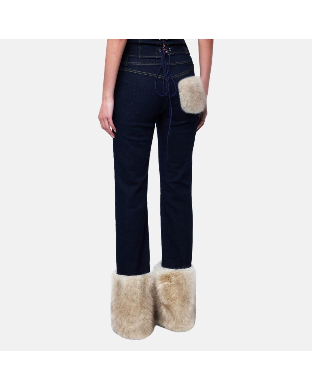 OW Collection Blue Desi Denim Jeans