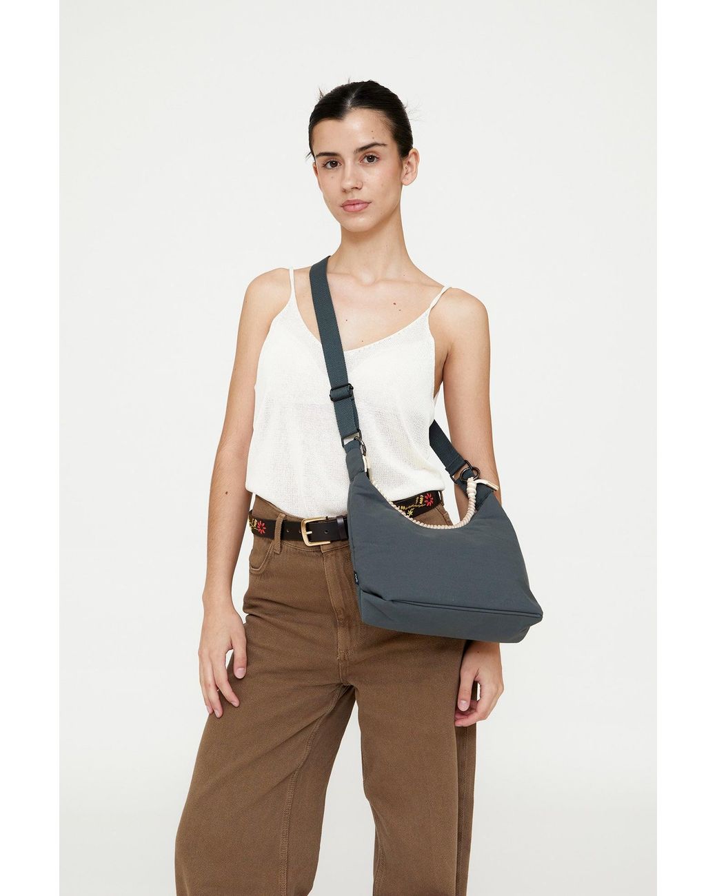 Lefrik Gray Bico Bag Leaf