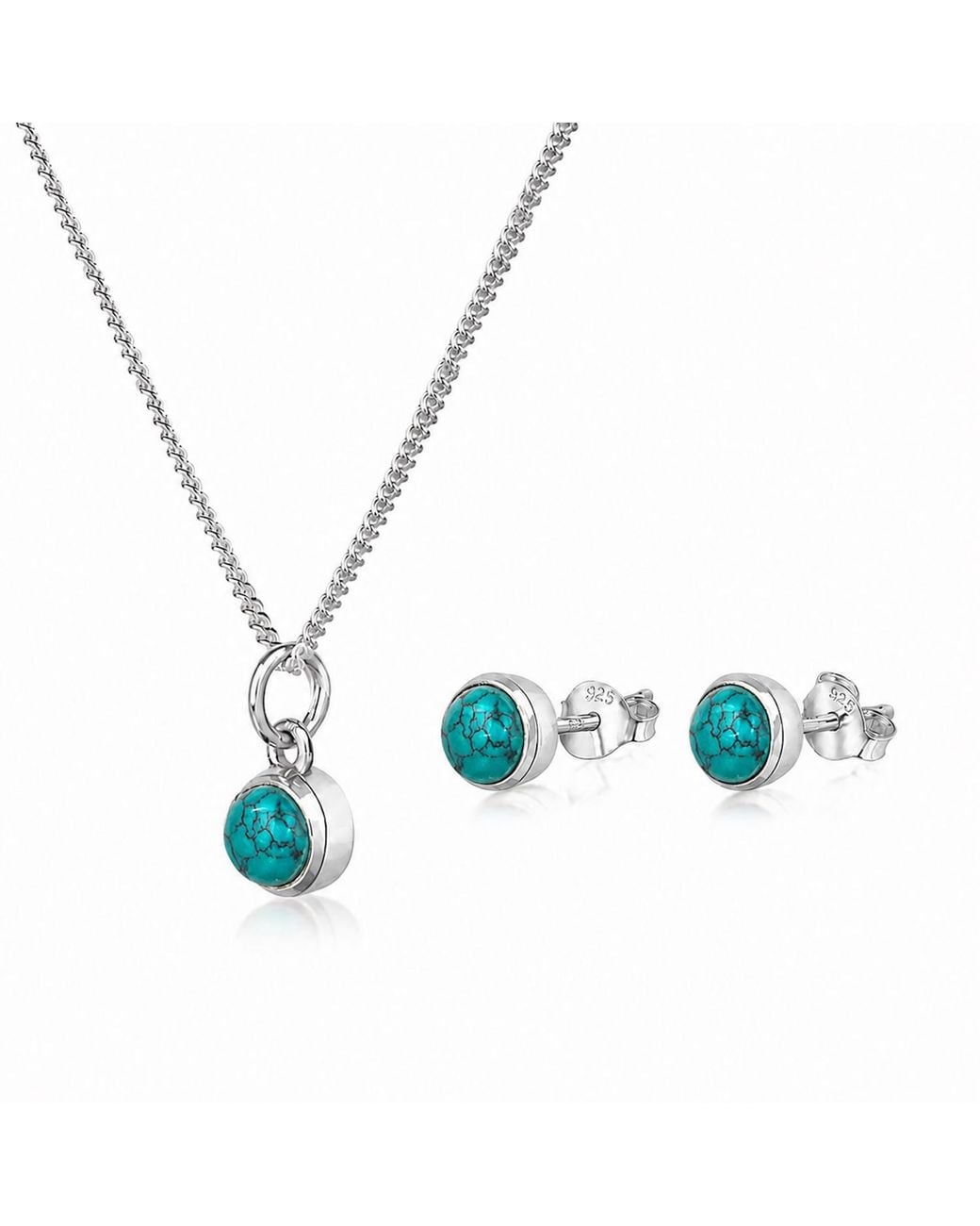 The Jewellery Store London Blue December Birthstone Jewellery Set