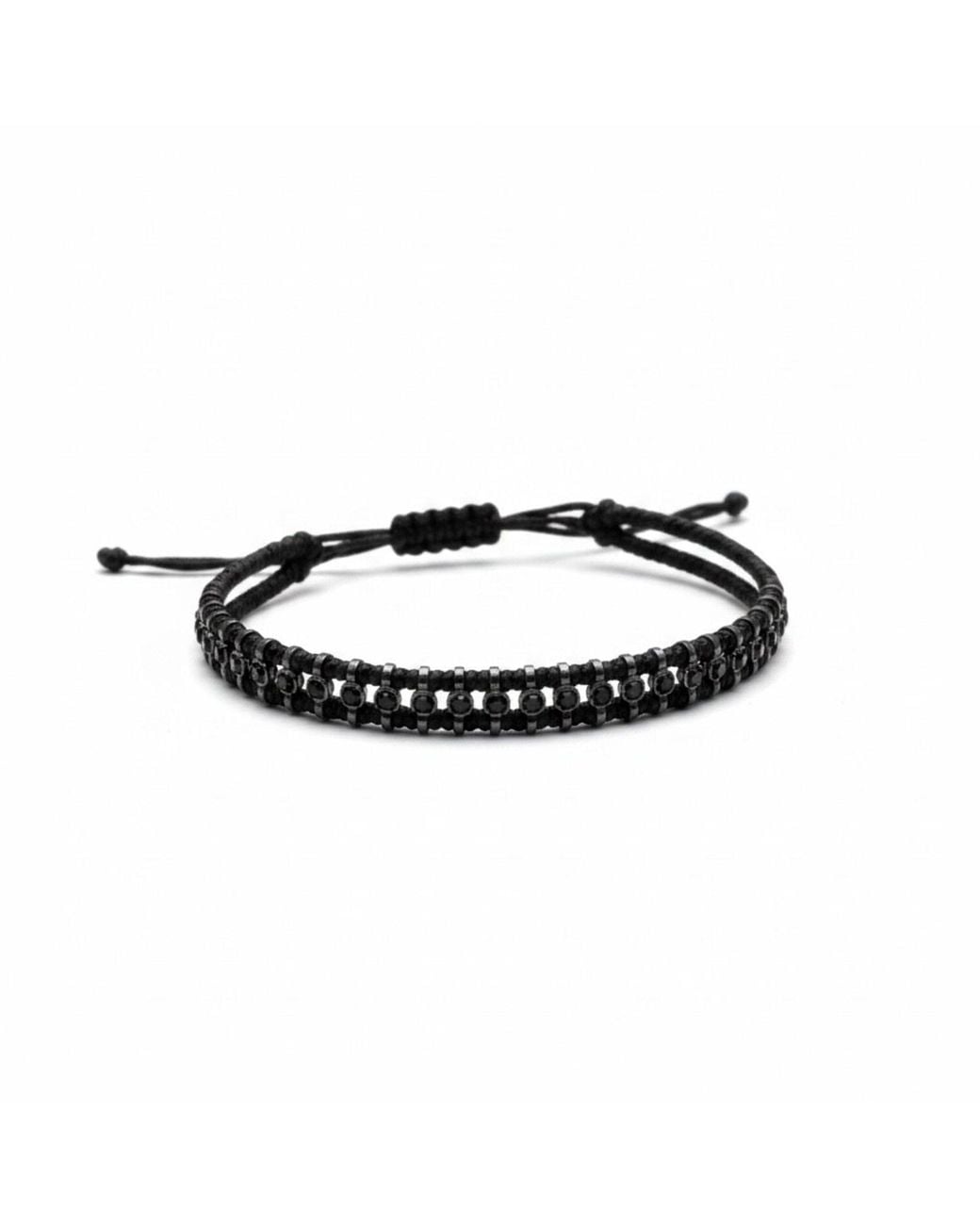 La Pluie Jewellery Black Erebus Bracelet for men