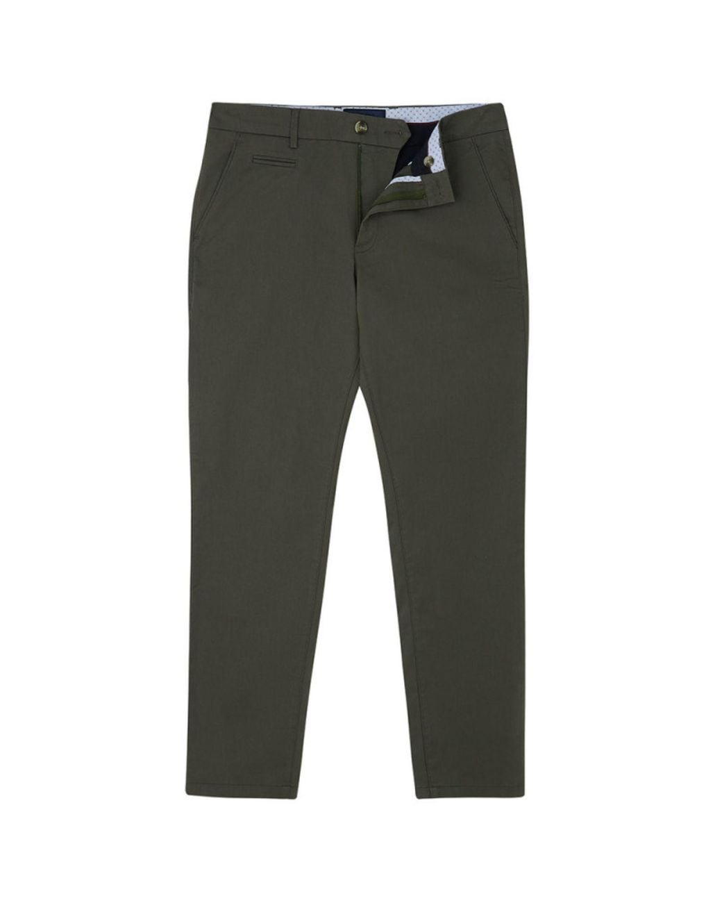 Guards London Gray Tailored Chinos for men