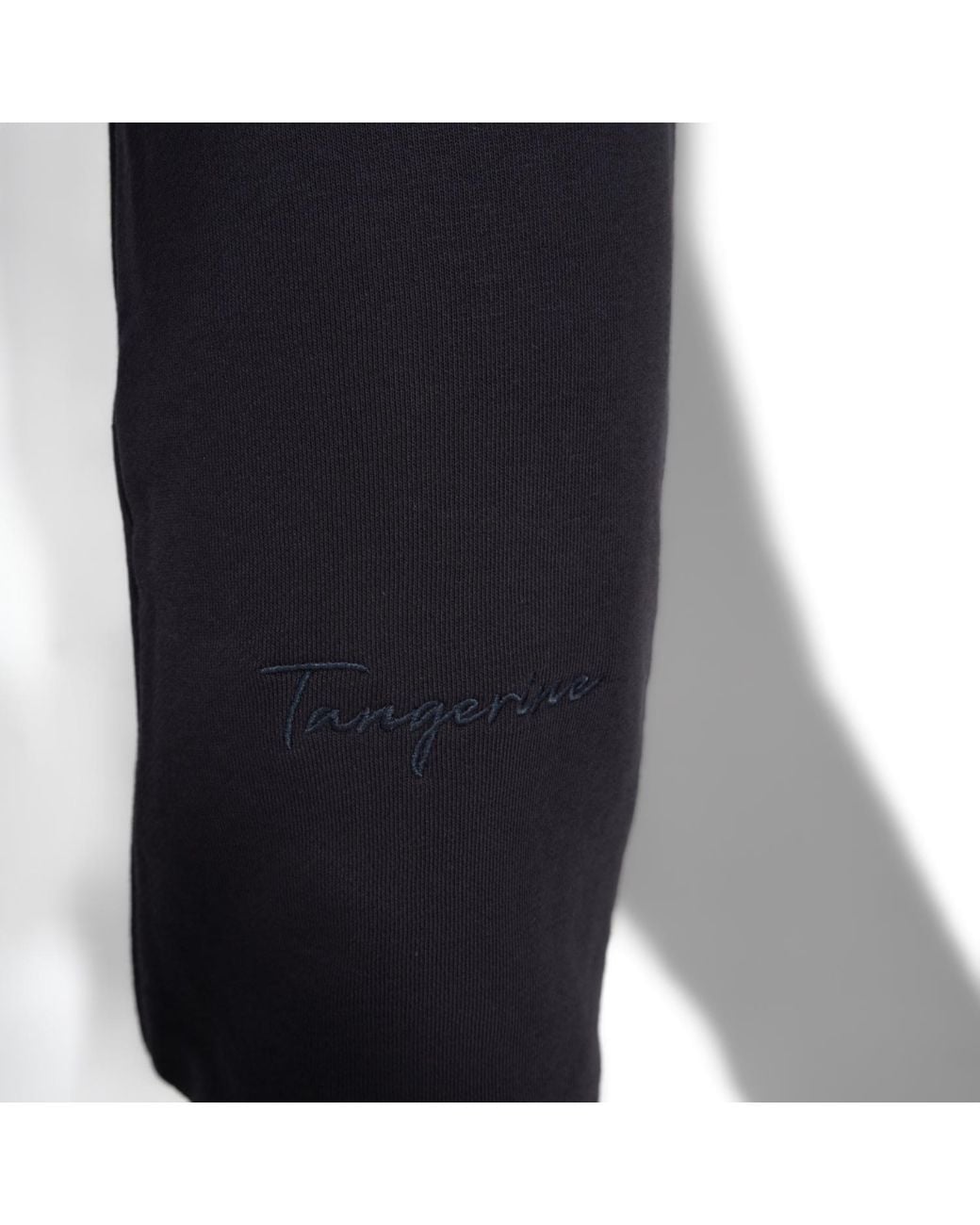 Maison Tangerine Blue Premium Cotton Zip-Up Hoodie & Joggers Tracksuit Set For