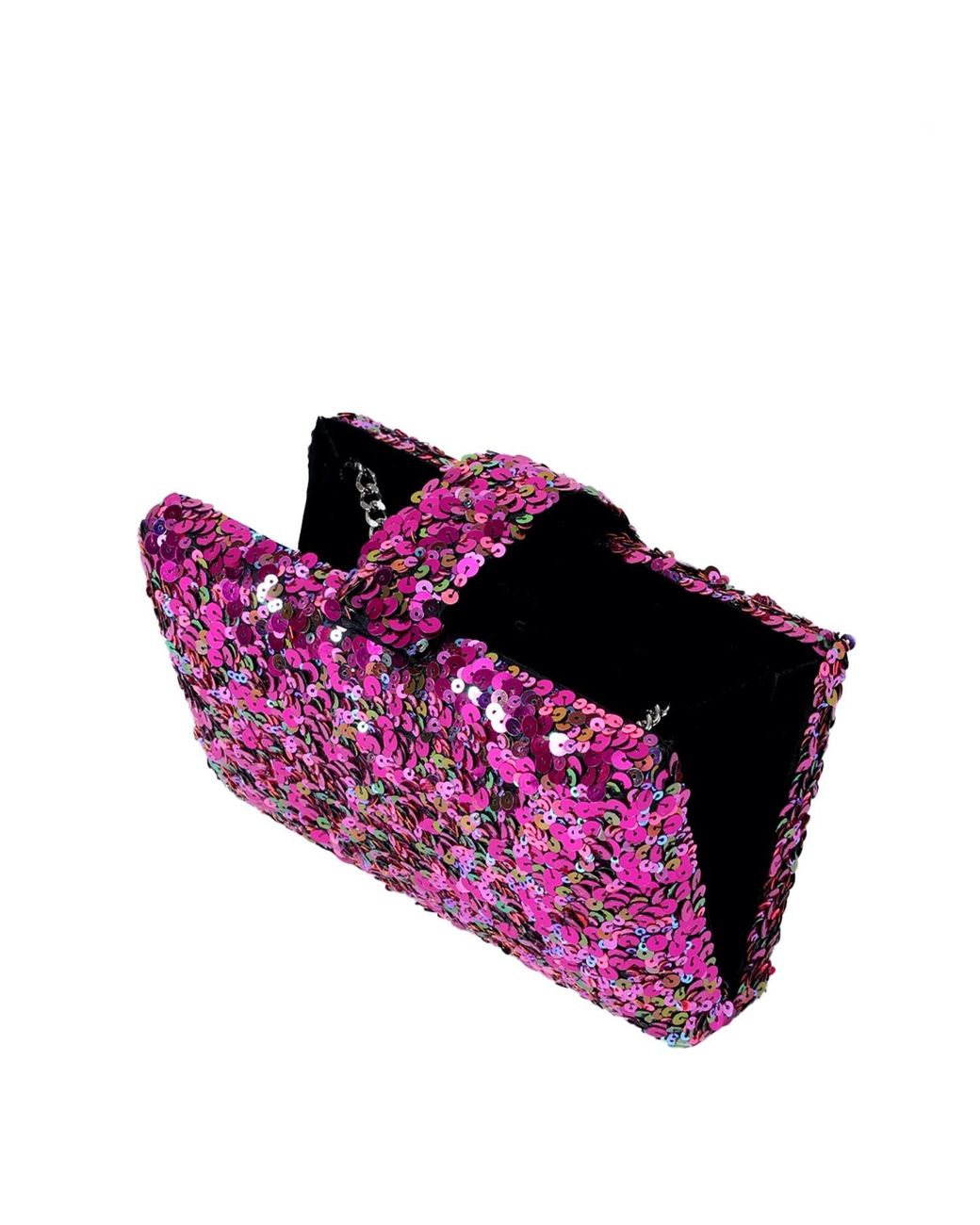 Simitri Purple Radiant Rani Kitsch Clutch