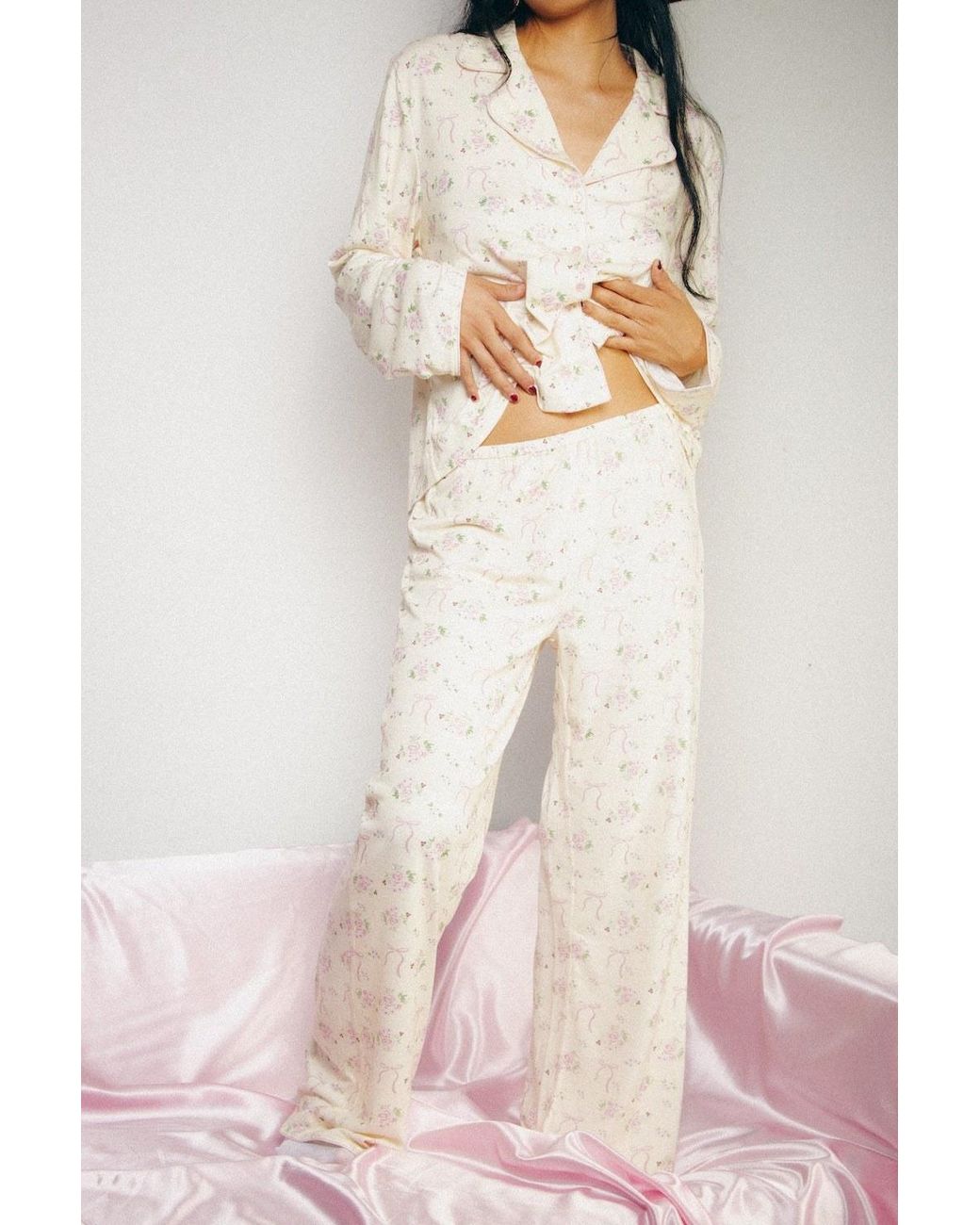 Wild Lovers Pink Celeste Pyjama Shirt