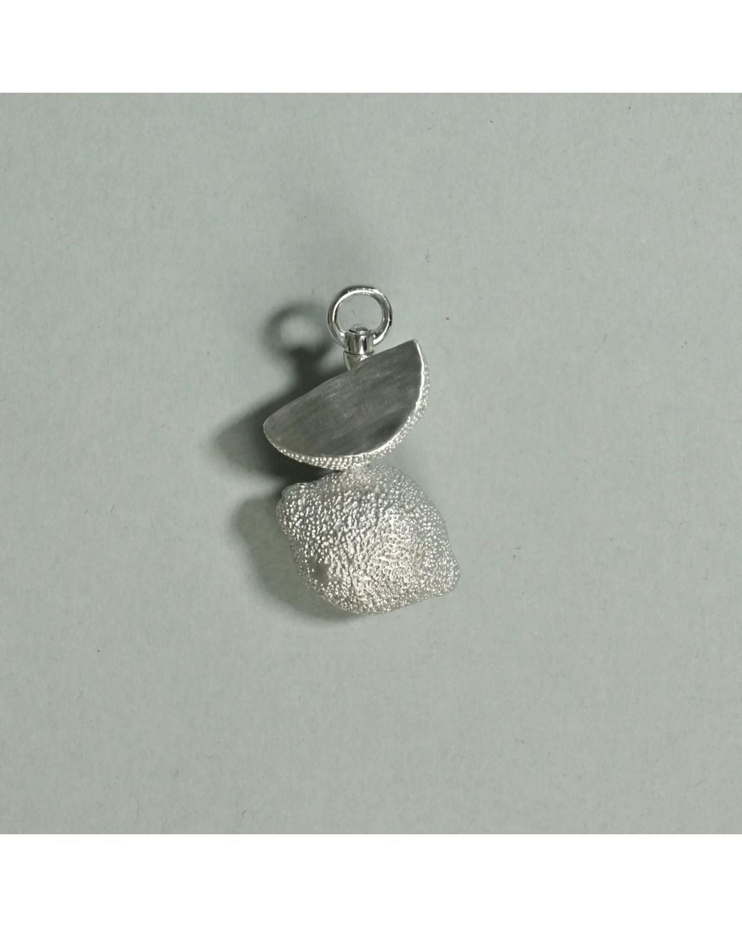 Onia Metallic Tilted Form Charm