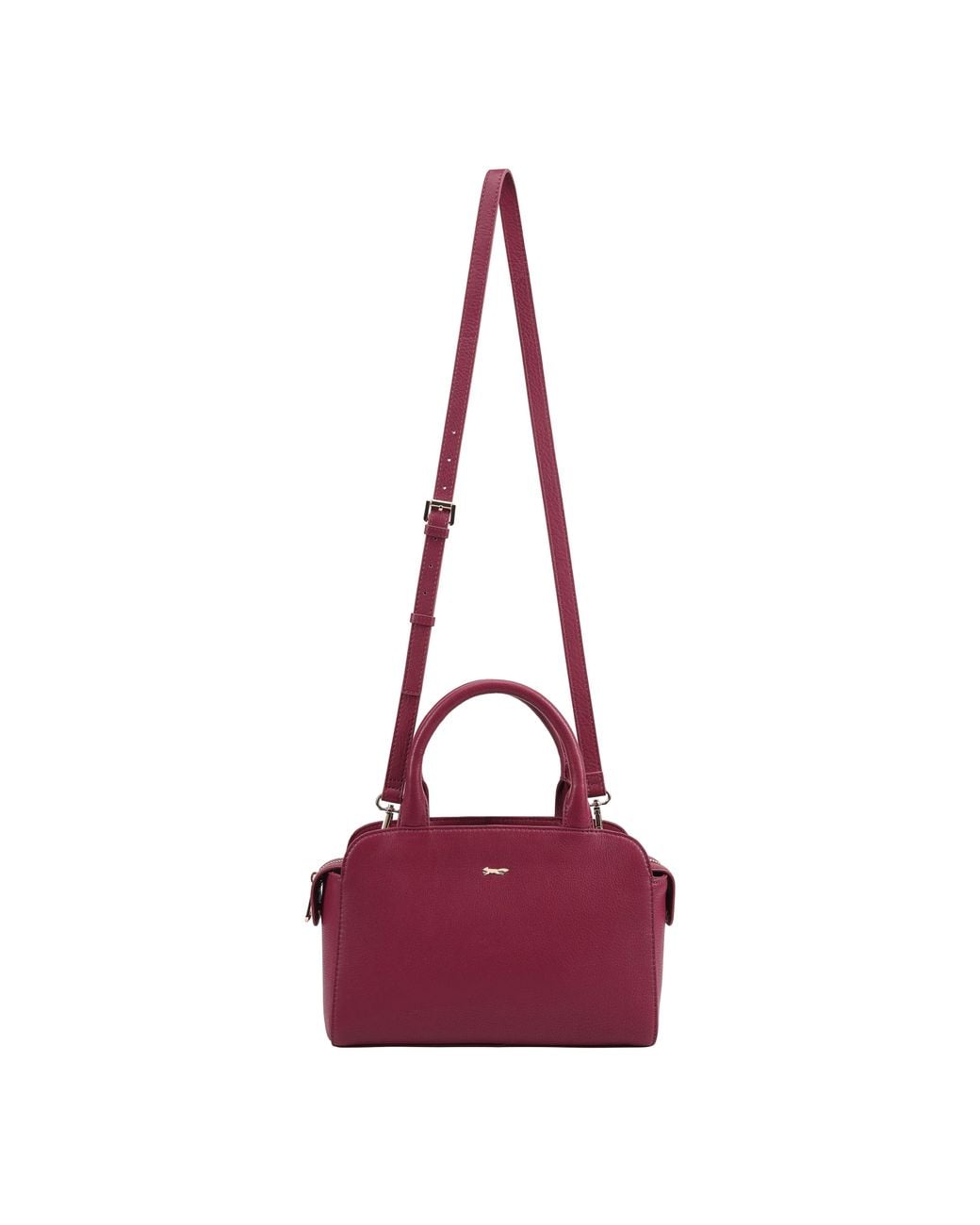 Paul Costelloe Purple Giselle Leather Crossbody Bag