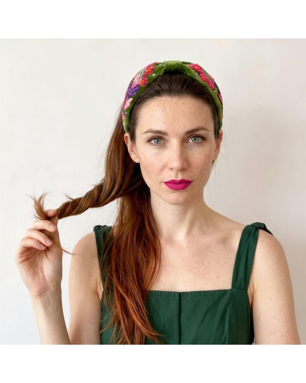VETKA Red Headband Secret Herbarium