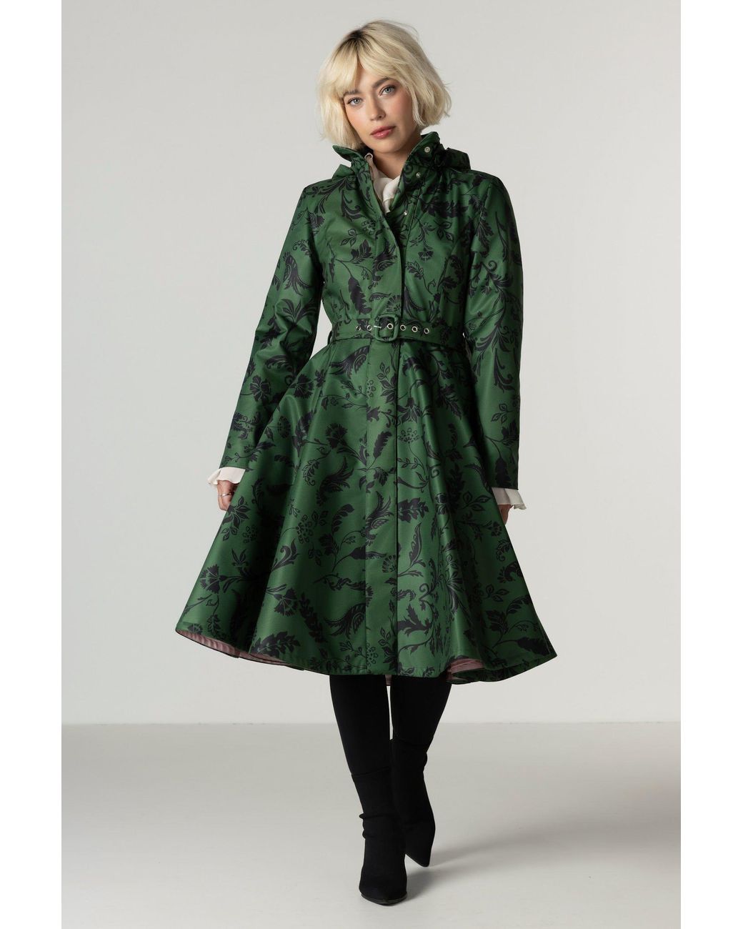 RainSisters Green Winter Coat
