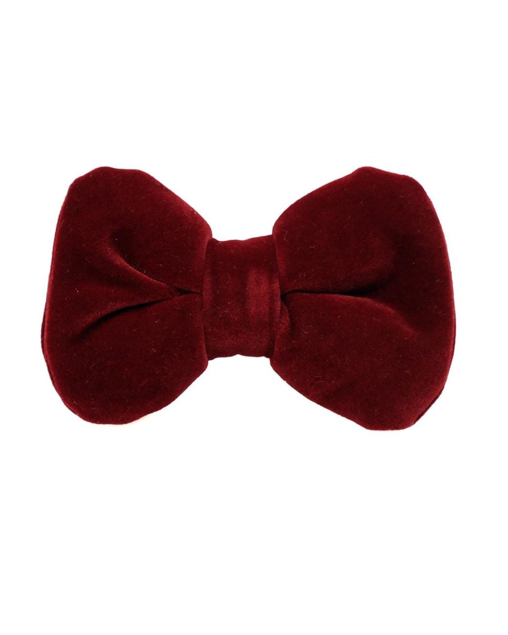 DAVID WEJ Red Velvet Pretied Bow Tie – for men