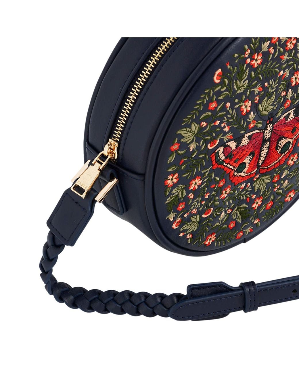 Fable England Blue Chloe Admiral Circle Bag