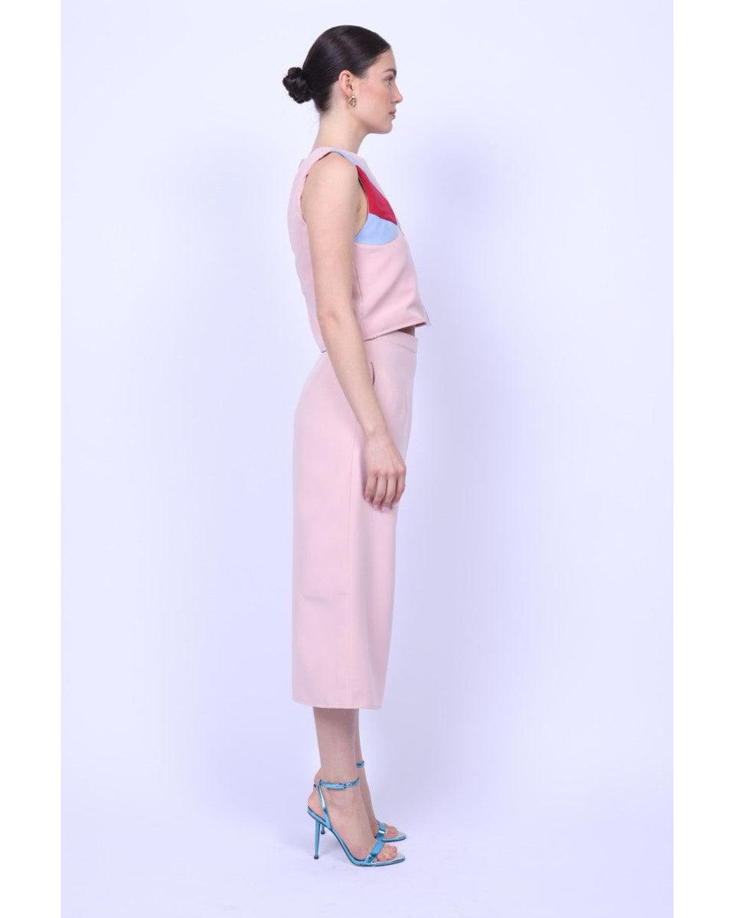 Mary Dickow Pink Nia Cullotes-Baby