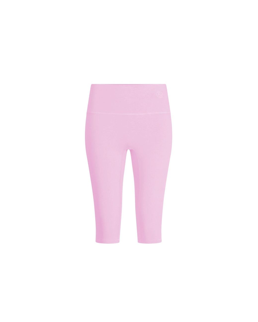 The Koozy Pink Daru High Waist Cropped Leggings