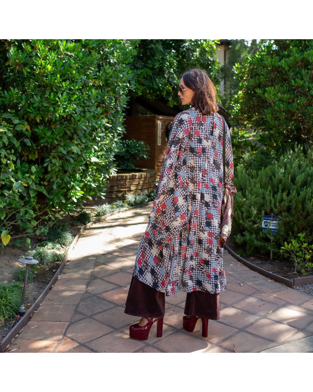 Jennafer Grace Metallic Darcy Kimono