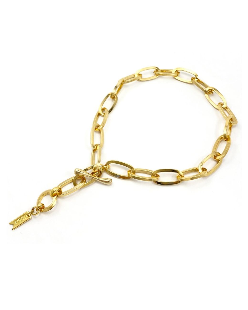 Biko Jewellery Metallic Essential Chainlink Collar