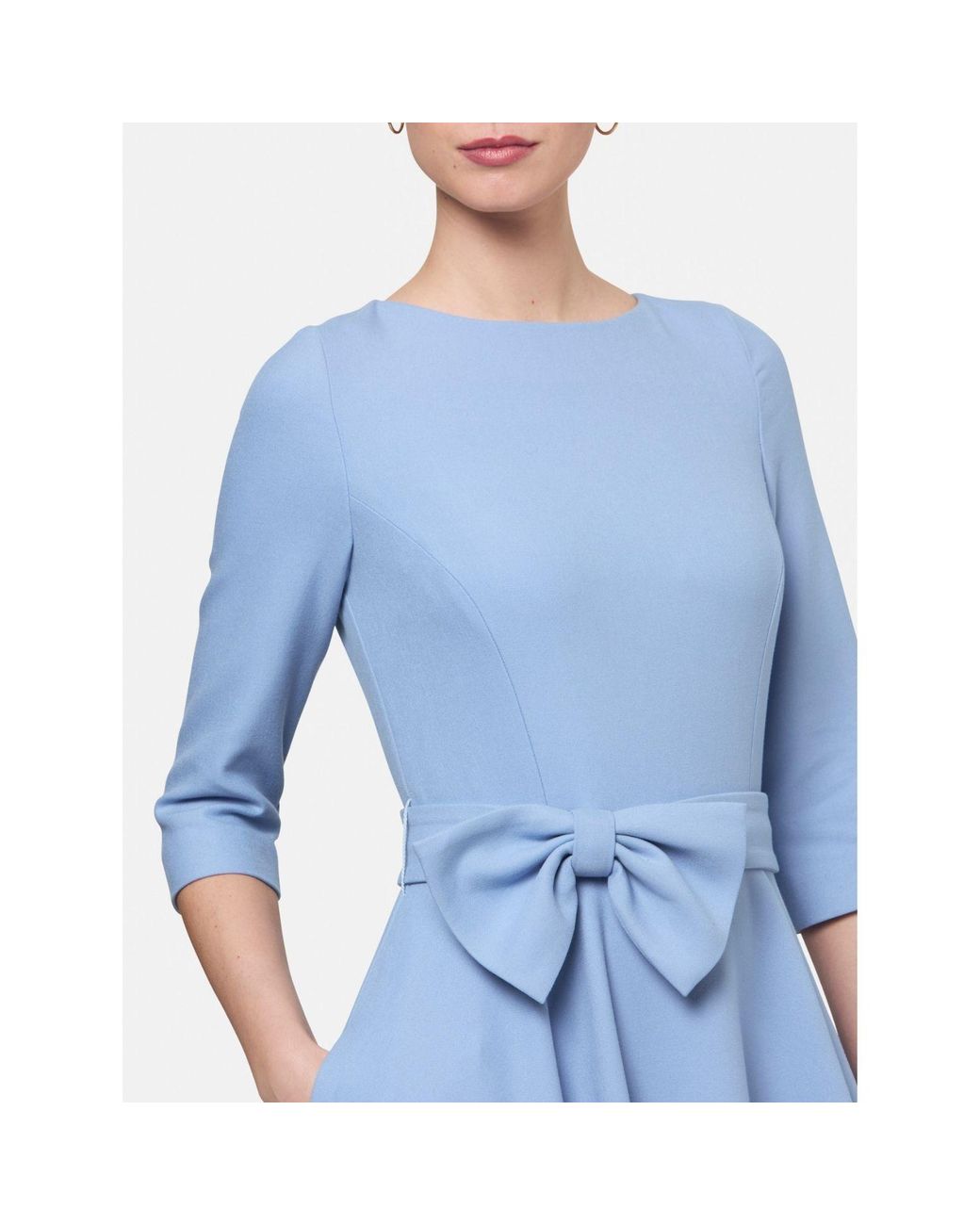 Helen Mcalinden Blue Eva Sky Dress