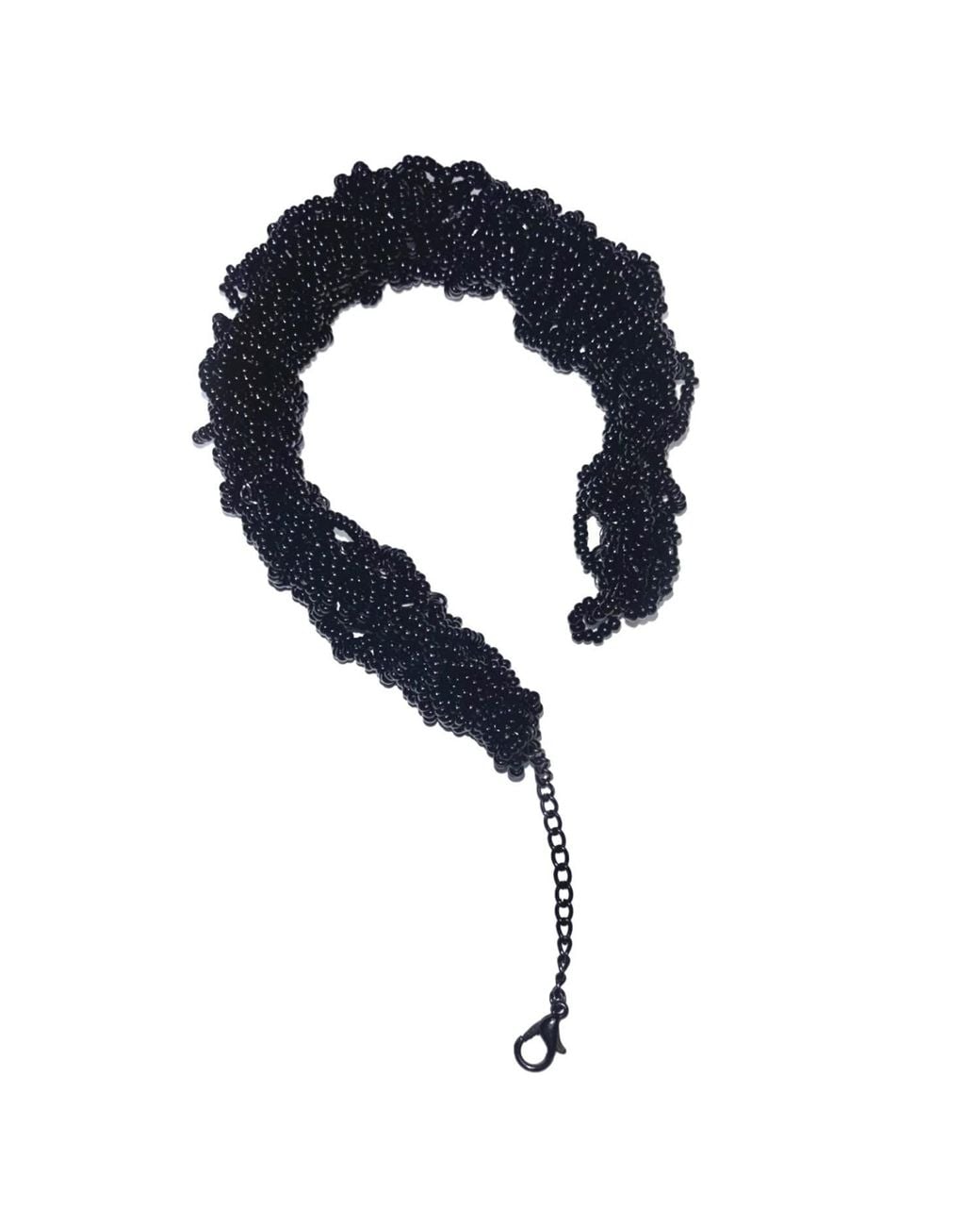Dopamine Fix by Martina Nunez Black Knot What It Looks Like Chunky Bracelet